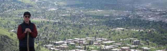 An international student at the Missoula Valley. Photo credit: Paul Kilzer.