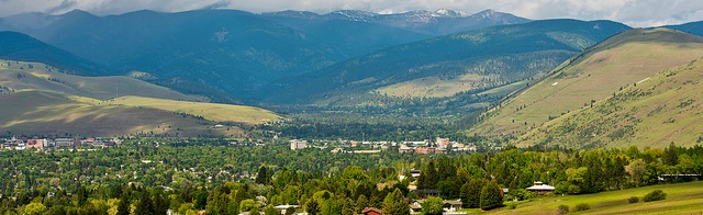 Image of Missoula from South Hills